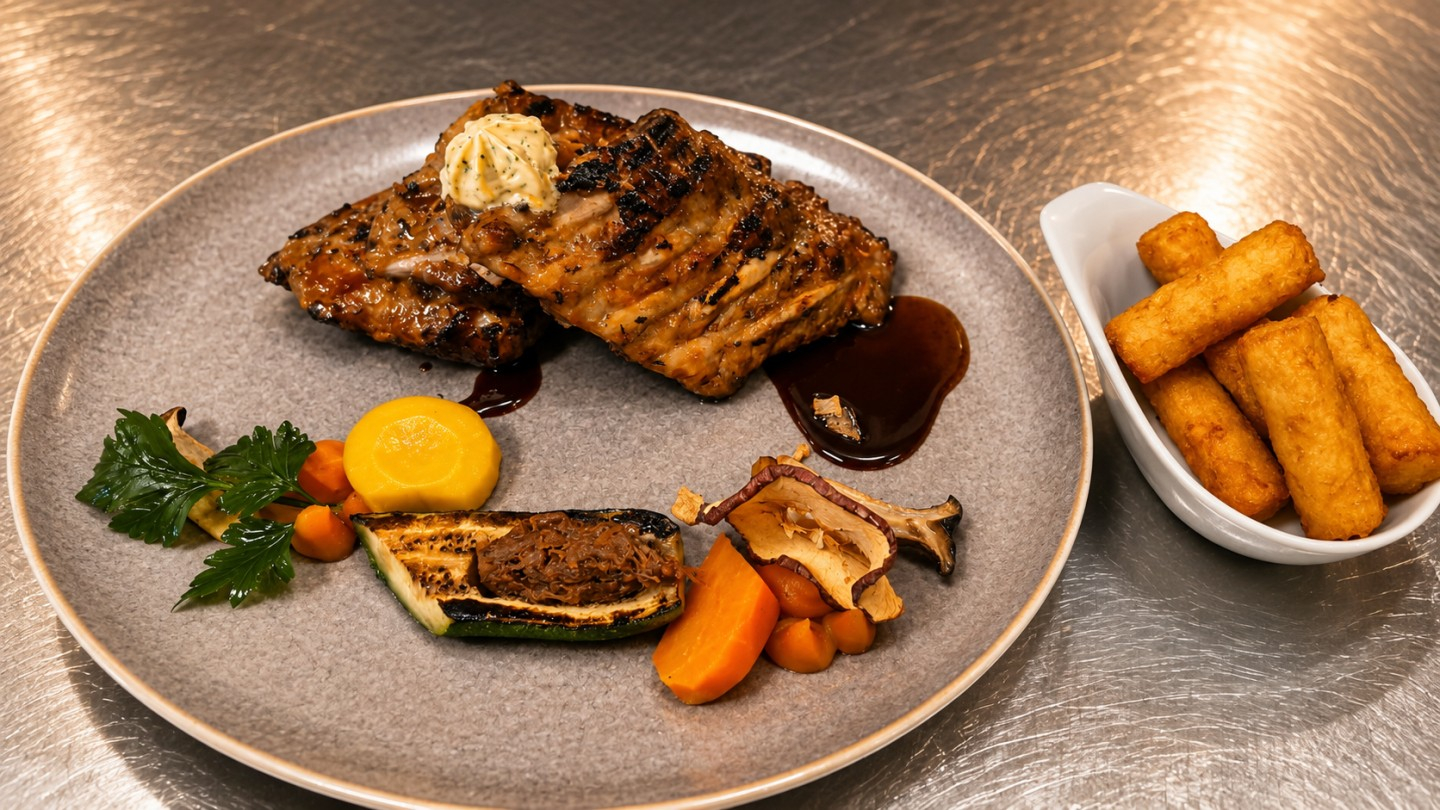 Guten Morgen! 🌞 Der Montag startet bei uns mit frischen Tagesmenüs und einem feinen Business Lunch – wir freuen uns auf Sie!📅 Montag, 24. August 2026🍽️ TAGESMENÜS(inkl. Suppe oder Salat)🥩 Fleisch: Kalbshackbraten mit Rosmarinpolenta und Ofengemüse — CHF 29.00🐟 Fisch: Lachs mit Tomatenrisotto und Blumenkohl mit geröstetem Paniermehl — CHF 27.00🥬 Vegetarisch: Gnocchi mit Rahmspinat und confierten Tomaten — CHF 25.00🍽️ BUSINESS LUNCH — CHF 55.00Vorspeise: Melone mit RohschinkenHauptgang zur Wahl: Spare Ribs mit Röstikroketten und Sommergemüse ODER Garnelen Chimi Churri mit TagliatelleDessert: ein Mini Dessert📋 À LA CARTEVorspeisen: Grüner Salat (CHF 11.00) | Assortierter Salat (CHF 15.00) | Kreuz Salat mit Reckenkiener Gruyère AOP (CHF 16.00) | Tatar Kreuz (CHF 26.00) | Karotten-Ingwersuppe (CHF 15.00)Hauptgänge: Rahmschnitzel vom Schwein (CHF 31.00) | Paniertes Schnitzel vom Schwein (CHF 28.00) | Cordon Bleu vom Schwein (CHF 34.00) | Rindsfilet Tournedos Ladies Cut 120g (CHF 49.00)Kreuzen Sie Messer &amp; Gabel.#kreuzegerkingen #mittagstisch #businesslunch #genuss #egerkingen