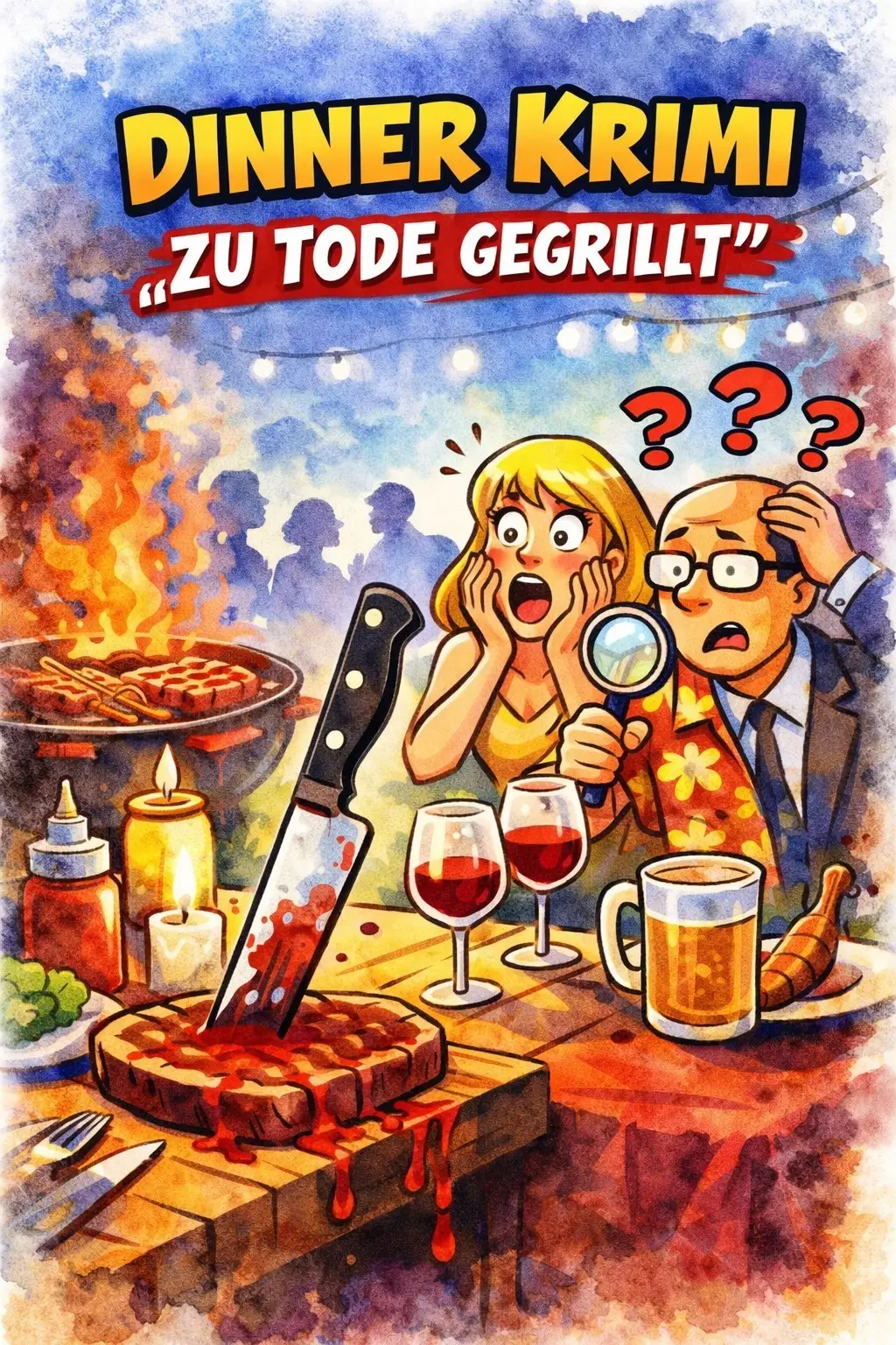 🍖 Grillabend eskaliert…Eigentlich sollte es nur ein gemütlicher Abend mit Steak, Wein und Freunden werden.Dann passiert es:🔪 Ronny kippt tot vom Stuhl – Steakmesser im Rücken.Ups.Jetzt ist klar:👉 Der Täter sitzt mit am Tisch.Während ihr ein feines Dinner geniesst, wird ermittelt, diskutiert und verdächtigt.🕵️‍♂️ Dinner-Krimi „Zu Tode gegrillt“📍 Gasthof Kreuz Egerkingen📅 Samstag, 13. Juni 2026Ein Abend voller Lachen, Spannung und Genuss.🎟️ Tickets:https://kreuz.plus/project/dinner-krimi-zu-tode-gegrillt-kreuz-egerkingen/#DinnerKrimi #KreuzEgerkingen #KrimiDinner #Egerkingen #GenussErleben
