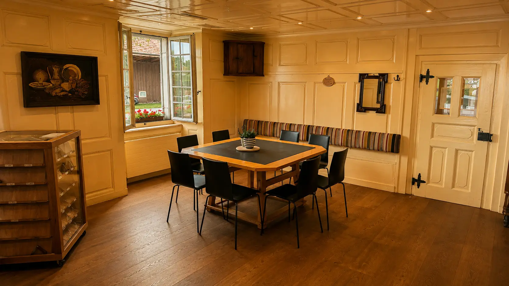 Gaststube im Gasthof Kreuz Egerkingen