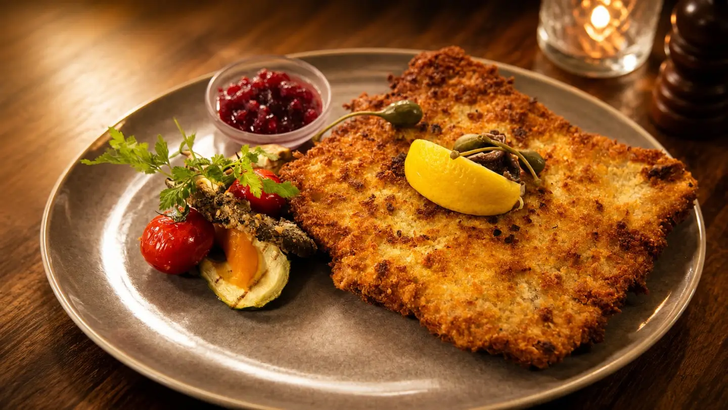 Guten Morgen! ☀️ Der Freitag verspricht kulinarisch einiges – lassen Sie sich heute bei uns verwöhnen!TAGESMENÜS (inkl. Suppe oder Salat)🥩 Fleisch: Pouletschenkel Steak an Erdnusssauce mit Jasminreis und gebackenem Gemüse — CHF 29.00🐟 Fisch: Lachs mit Tagliatelle an Ricotta-Spinatsauce und gebackener Aubergine — CHF 27.00🌱 Vegetarisch: Riesenravioli mit Spinat-Ricottafüllung an Eierschwämmlisauce — CHF 25.00🍽️ BUSINESS LUNCH — CHF 55.00Vorspeise: Melone mit RohschinkenHauptgang Fleisch: Kalbsleber mit Röstikroketten und SommergemüseHauptgang Fisch: Garnelen Chimi Churri mit TagliatelleDessert: ein Mini DessertA LA CARTE VORSPEISEN• Grüner Salat – Blattsalat, Croutons, Hausdressing — CHF 11.00• Assortierter Salat – Gemüsesalate, Blattsalate, Hausdressing — CHF 15.00• Kreuz Salat – Blattsalat, Reckenkiener Gruyère AOP, Haselnüsse, Knoblauchcrouton, Hausdressing — CHF 16.00• Tatar Kreuz – 100% Rind, Kräuter, Öl, Knoblauch, Himalaya Salz, Toastbrot — CHF 26.00• Karotten-Ingwersuppe — CHF 15.00A LA CARTE HAUPTGÄNGE• Rahmschnitzel vom Schwein – Champignon Rahm Sauce, Gemüse — CHF 31.00• Paniertes Schnitzel vom Schwein – Gemüse, Zitrone — CHF 28.00• Cordon Bleu vom Schwein – Blauschimmelkäse oder Le Gruyère Reckenkien, Rohschinken, Gemüse, Zitrone — CHF 34.00• Rindsfilet Tournedos – Ladies Cut 120g – Kalbsjus, Honig-Zwiebel-Konfit, Gemüse — CHF 49.00Kreuzen Sie Messer &amp; Gabel.#kreuzegerkingen #mittagstisch #businesslunch #genuss #egerkingen