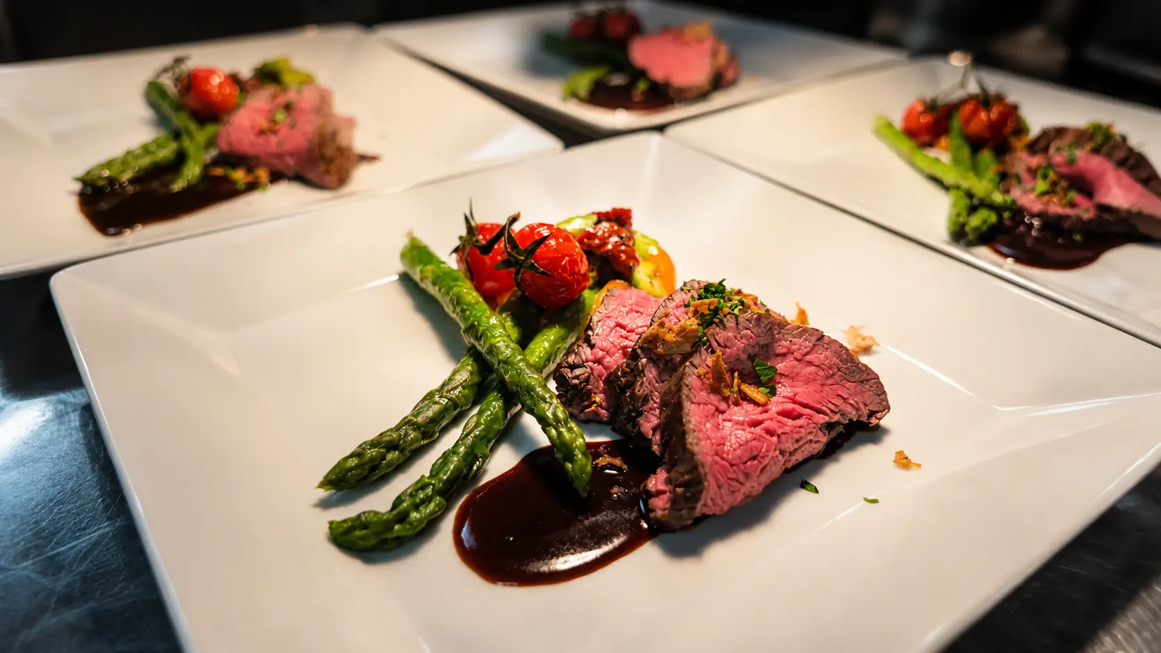 Chateaubriand vom Rindsfilet-Mittelstück im Gasthof Kreuz Egerkingen